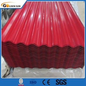Low MOQ for Single Steel Corrugated Blue Color 840mm Roofing Sheet For Warehouse