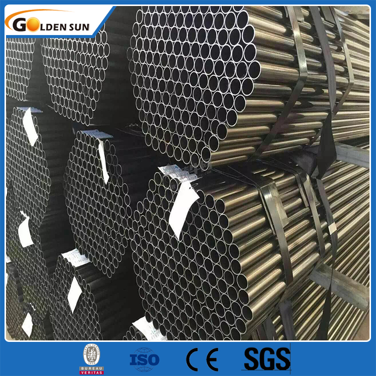Factory wholesale Furniture Welded Pipe - Q195 ERW steel pipe for construction  – Goldensun