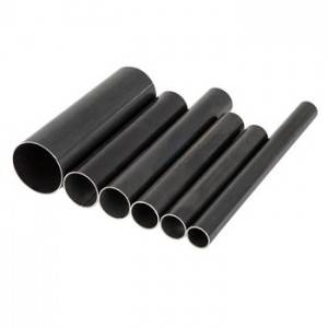Building Material ERW Black Round Steel Welded Pipe DN200