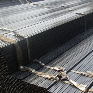 welded square iron pipe / hollow section rectangular square tube