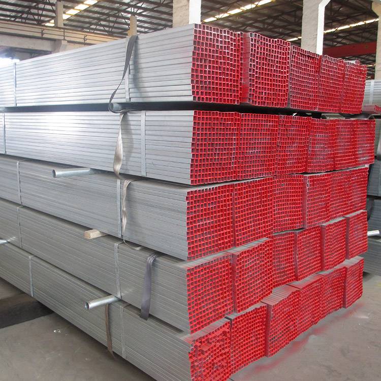 Wholesale Dealers of Weight Per Meter Galvanized Pipe Handrail - 40x40x3mm galvanized square steel tube  – Goldensun
