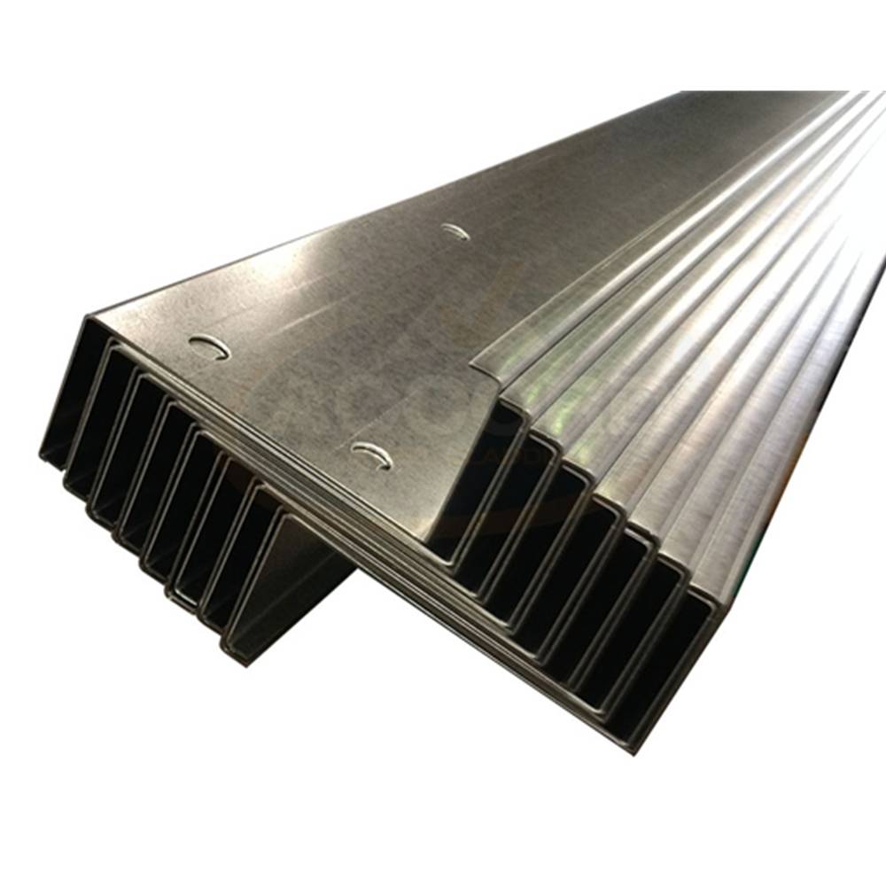 Professional China Light Steel Galvanized Ceiling Batten - Galvanized cold bending Structural Steel Channel Z purlins dimensions  – Goldensun