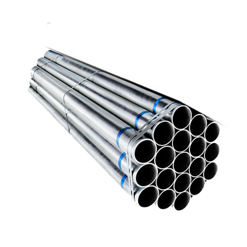 Discountable price Teräsputki 20mm - round gi steel pipe / galvanized emt conduit pipe / hot dip galvanized steel round hollow section – Goldensun