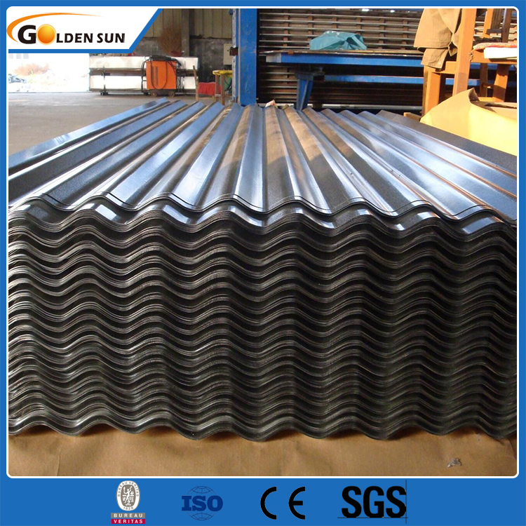 Factory making Ms Plate - corrugated galvanized zinc roofing sheets – Goldensun