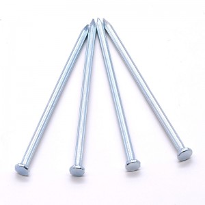 Supply OEM/ODM Umbrella Head Twist Shank Zinc Galvanized Surface Steel Roofing Nails
