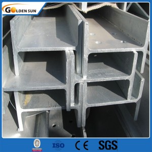 La poutre en double T standard en acier de fer de H classe Q235 Q345 structurelle en métal de haute résistance