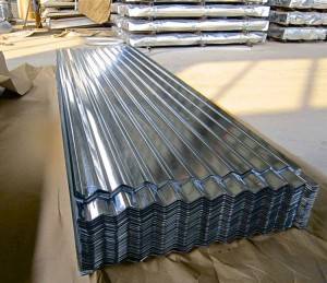 0.6mm galvanized corrugated zinc roof sheet metal corrugated roofing sheet