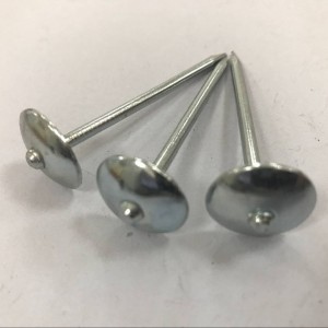 Zinc Plated Umbrella Head Roofing Nail for Africa Market