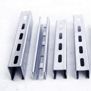 Hot dipped galvanized U beam steel double C channel for construct