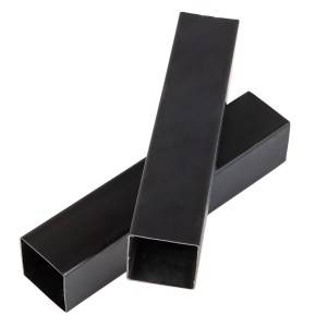 25X25 weight ms square erw mild steel black pipes