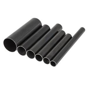 cold rolled bend soft material black iron pipe for furniture