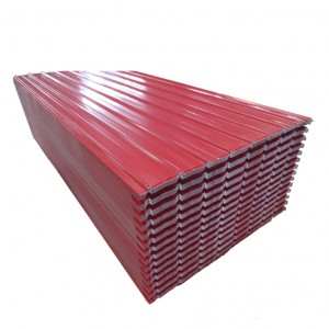 តម្លៃ Tianjin DX51D សន្លឹកដំបូលស័ង្កសី corrugated galvanized សម្រាប់អគារ