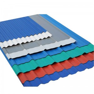 Roofing steel sheet corrugated sheet for roofing