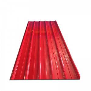 color coated Galvanized Roof Sheet Corrugated Steel Sheet Gi Iron Roofing Sheet