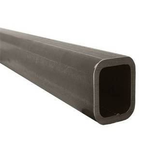 Black Steel Square Rectangular Pipe Weight Hollow Sections