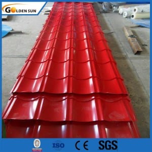 Prepainted Steel PPGI Corrugated Sheet