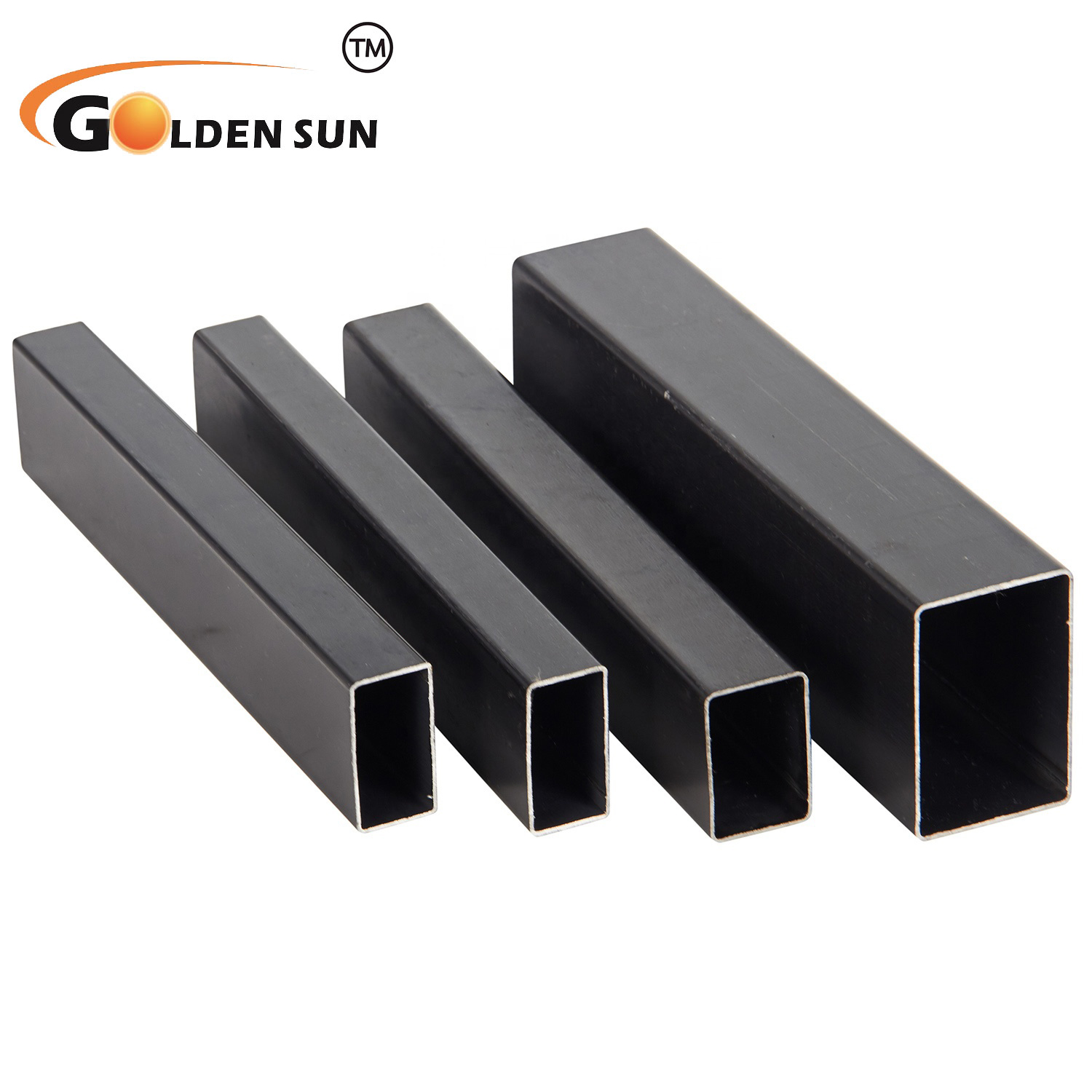 Low price black annealed pipe black hollow section Featured Image