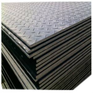 Q235B price of checkered plate astm a36 steel equivalent a283 gr.c checkered steel plate size 3-12 mm thickness