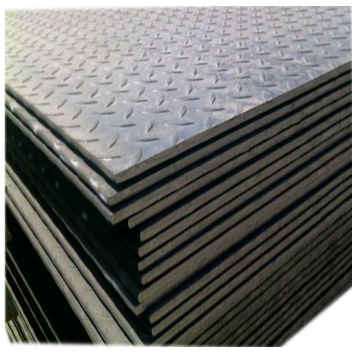 China Manufacturer for Square Hollow Tube - Q235B price of checkered plate astm a36 steel equivalent a283 gr.c checkered steel plate size 3-12 mm thickness – Goldensun