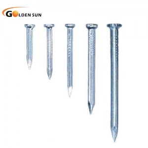 Factory Supply Competitive Price Steel Galvanized Concrete Nail