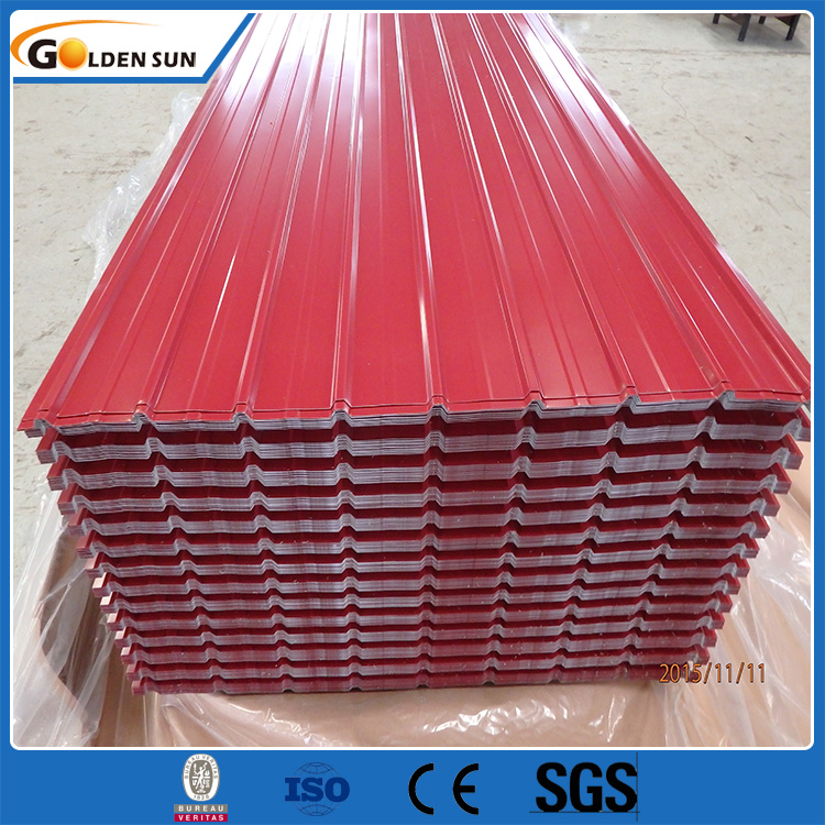 High Performance Construction Steel Columns - Ppgi Corrugated Metal Roofing Sheet/galvanized Steel Coil Prepainted – Goldensun