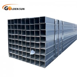 Spot supply pre painted galvanized square steel pipe galvanized square pipe