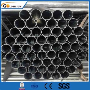 Hot dipped galvanized round steel culvert pipe with all fitting dimensions