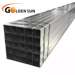 High quality square tubing galvanized steel pipe iron rectangular tube