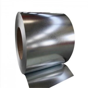 សន្លឹកដែក galvanized នៅក្នុង coil ដែលមានគុណភាពខ្ពស់ dx51d 120 gsm steel gi coil សម្រាប់ corrugated