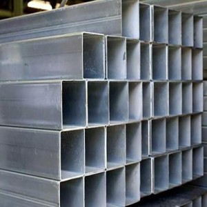 Factory Supplies Galvanized Welded Pipe Square Pipe for Construction