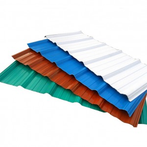 IBR színű hullámos horganyzott tetőfedő lemez