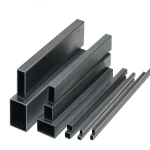 Materyalên Çêkirina Xaniyê Kêm Buhayê ERW Borî û lûleyên Steel Rectangular / Boriya Karbonê Reş