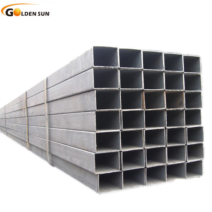 High reputation Iron Plate - 200x100mm Black Rectangular Hollow Section Construction Steel Tube – Goldensun
