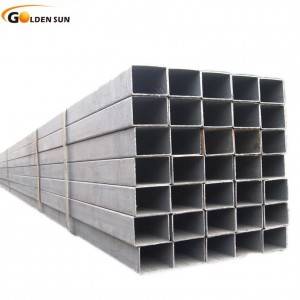 Kínában gyártott négyzet alakú téglalap alakú hegesztett acélcsövek és csövek ár