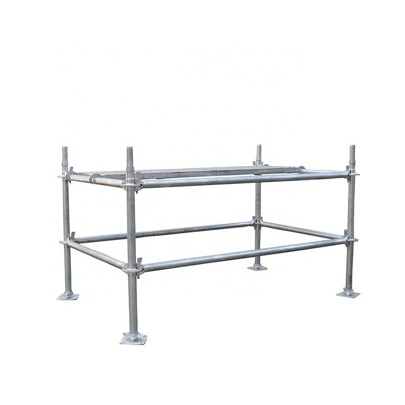 Factory wholesale H Beam Steel - Ringlock Scaffolding/Round Ring scaffolding/Wedge lock scaffolding System  – Goldensun