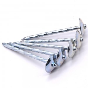 Roofing nails with Factory umbrella head nail
