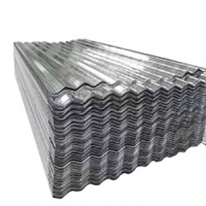 GI Galvanized Zinc Metal Corrugated የጣሪያ ሉሆች