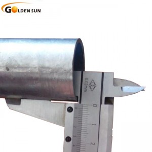 HDG 48,3 mm * 3,25 mm * 6 m sastatņu caurule, iepriekš cinkota tērauda caurule ar zemas cenas cinkota oglekļa tērauda cauruli