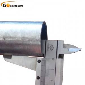 ASTM BS Black Tube Gi Galvanized Steel Pipe For Construction