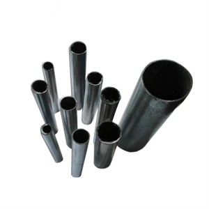 ပရိဘောဂများနှင့် ဆောက်လုပ်ရေးအတွက် ERW Welded Mild Steel Black Round Pipe