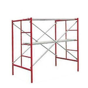 Steel frame galvanized scaffold painted scaffolding frame