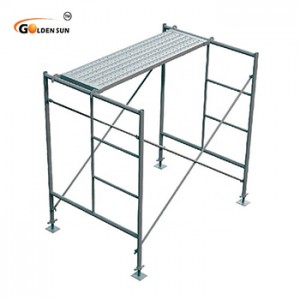 Highly Quality Q235 Galvanized Steel H Frame Scaffolding