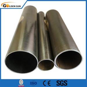 Cold Rolled Welded Carbon ERW Steel Round Pipe Para sa Steel Structure