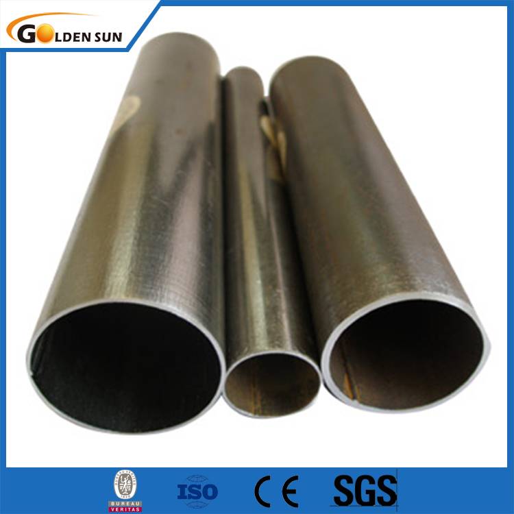 Factory source Galvanized Steel Square Tube - Cold Rolled Welded Carbon ERW Steel Round Pipe For Steel Structure  – Goldensun