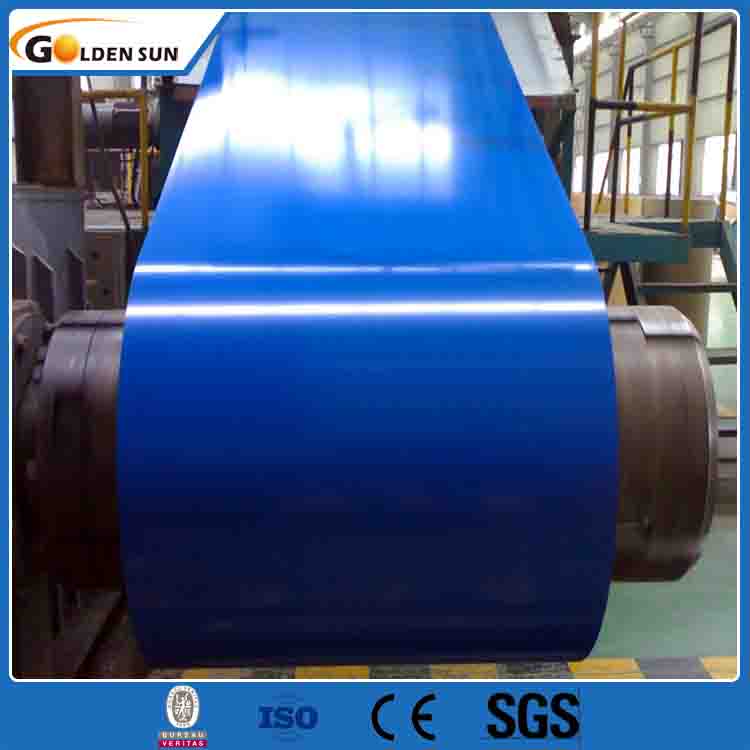 factory customized Galvanized Steel Profiles - 0.48mm ppgi ! prepainted gi steel coil / ppgi / ppgl dx51d z275 prepainted galvanized steelCoil – Goldensun