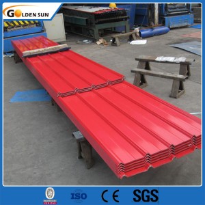 2019 Good Quality Color Coated Galvanized Steel Corrugated Roofing Sheet As Ral 3002 Astm A527 A526 G90 Z275 Tin Zinc Plate