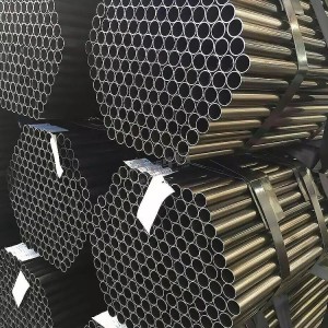 CARBON STEEL PIPE Kâld ROLLED ERW PROSES ROUND PIPE