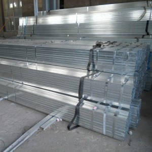 Spot supply pre painted galvanized square steel pipe galvanized square pipe
