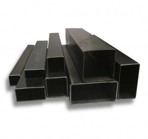 New design steel building material ms black pipe prices with high quality