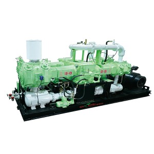 Motor sen aceite de compresión de catro etapas oposto horizontalmente (tipo de alta resistencia refrigerado por auga)